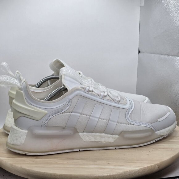 MENS SIZE 13 - ADIDAS NMD V3 GX9586 SHOES CLOUD WHITE SNEAKERS - Picture 3 of 9
